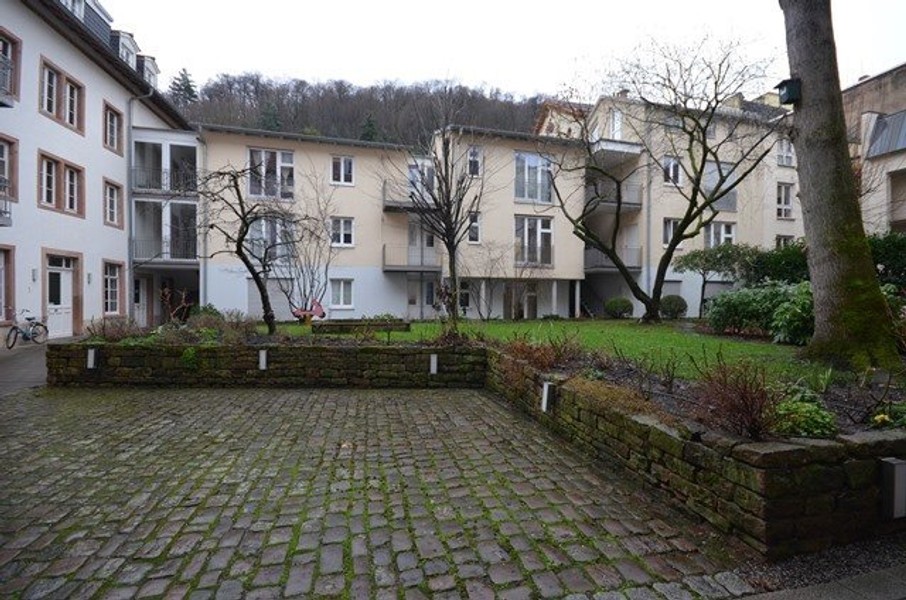Innenhof - Heidelberg-Altstadt: Modernes, helles 2 Zimmerappartement in ruhiger und zentraler Lage