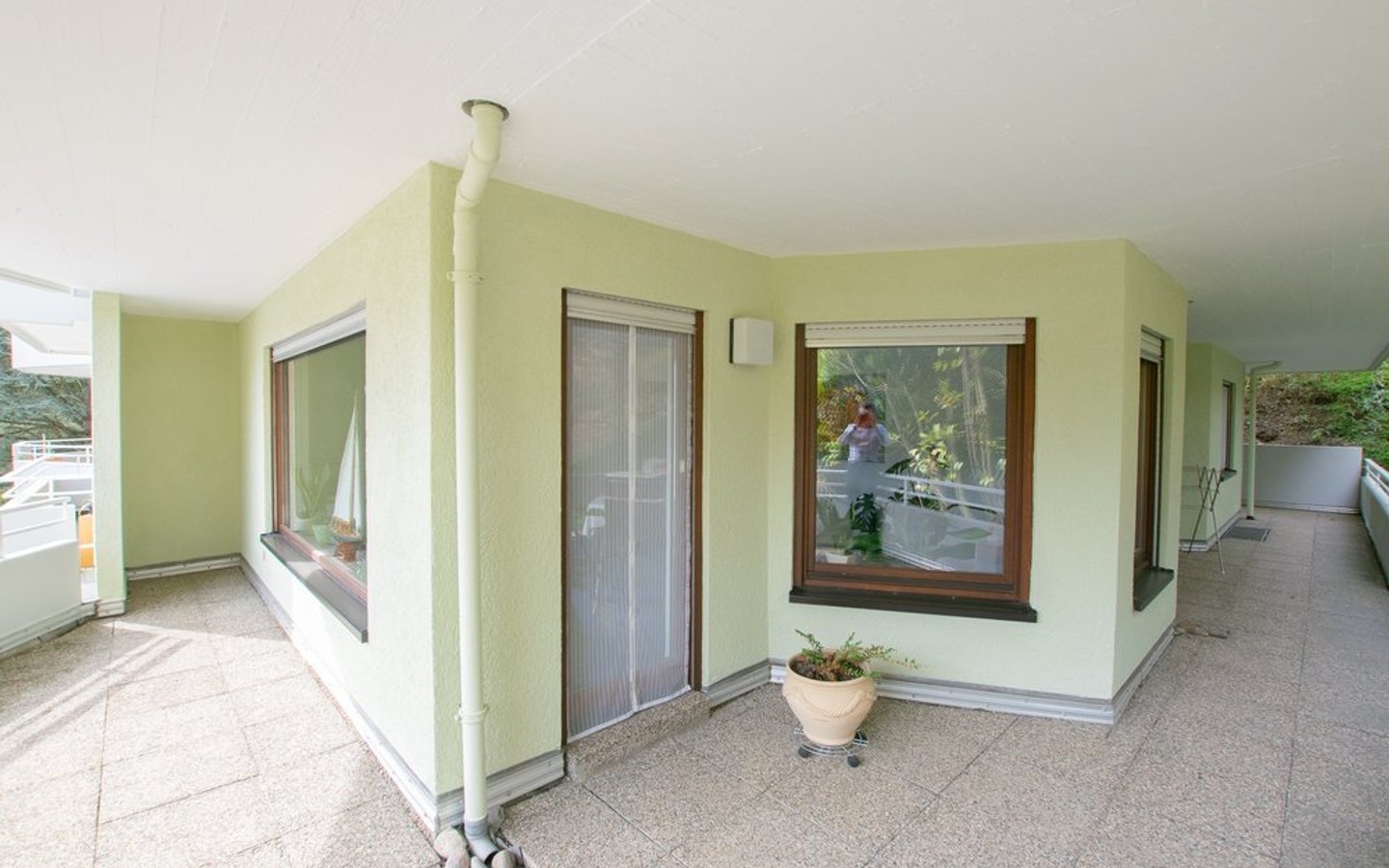 Balkon - HD-Ziegelhausen: Tolle 2 Zimmerwohnung mit riesigem Balkon