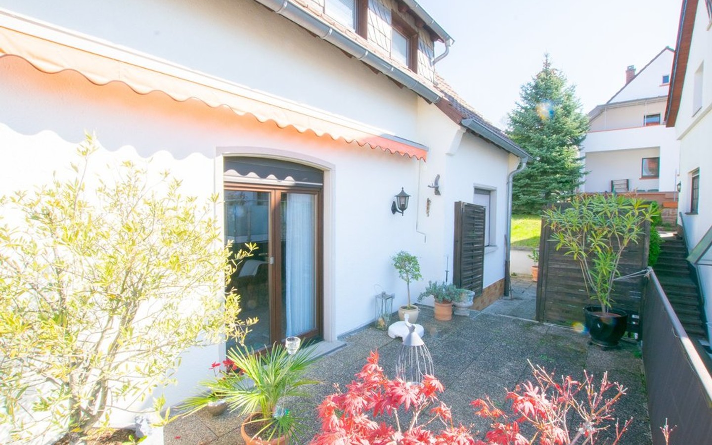 Terrasse - HD-Leimen: Charmantes Einfamilienhaus mit Garten in bevorzugter Wohnlage