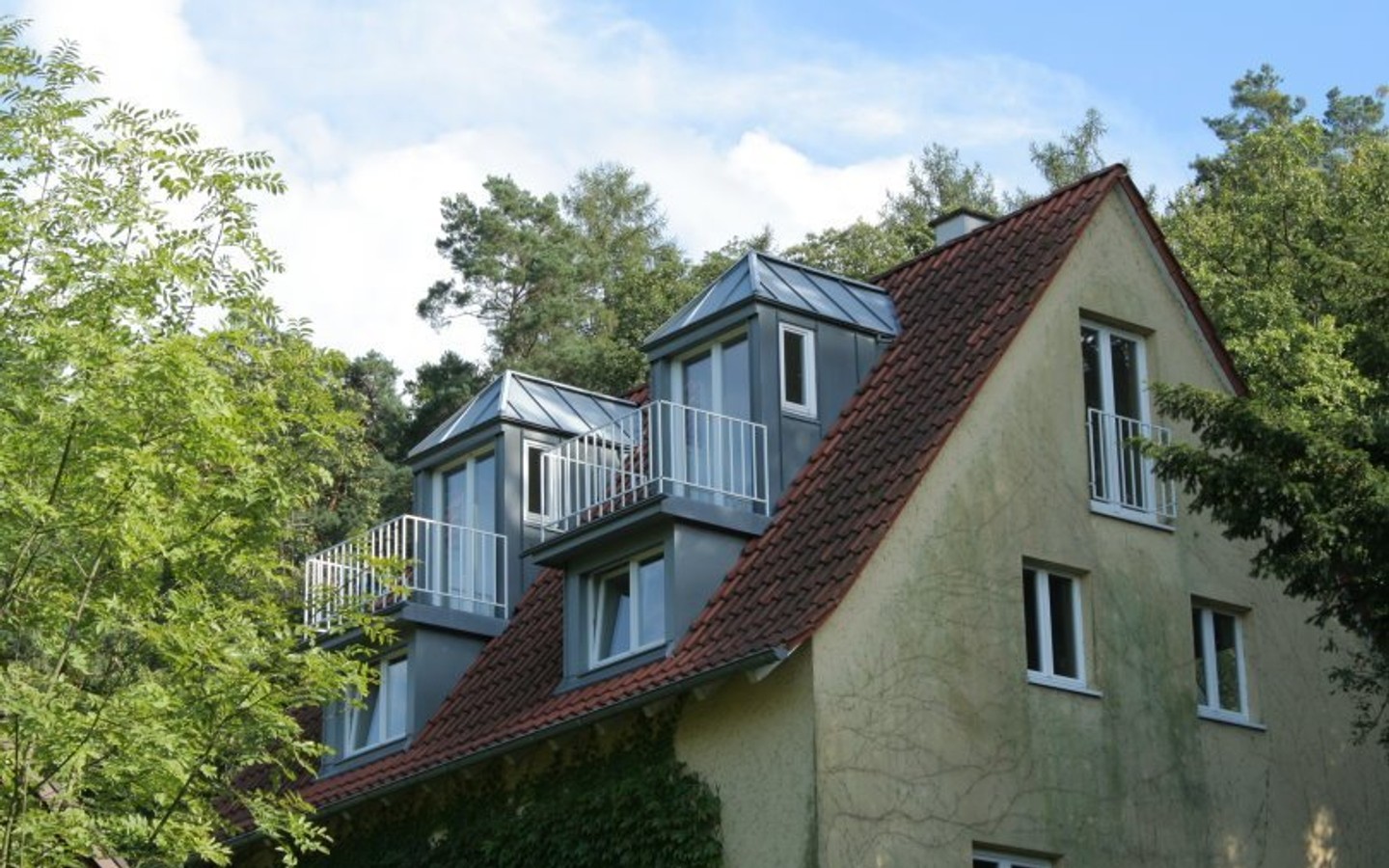 Ansicht Dachgauben - Handschuhsheim - Höhenlage - Heiligenbergstraße