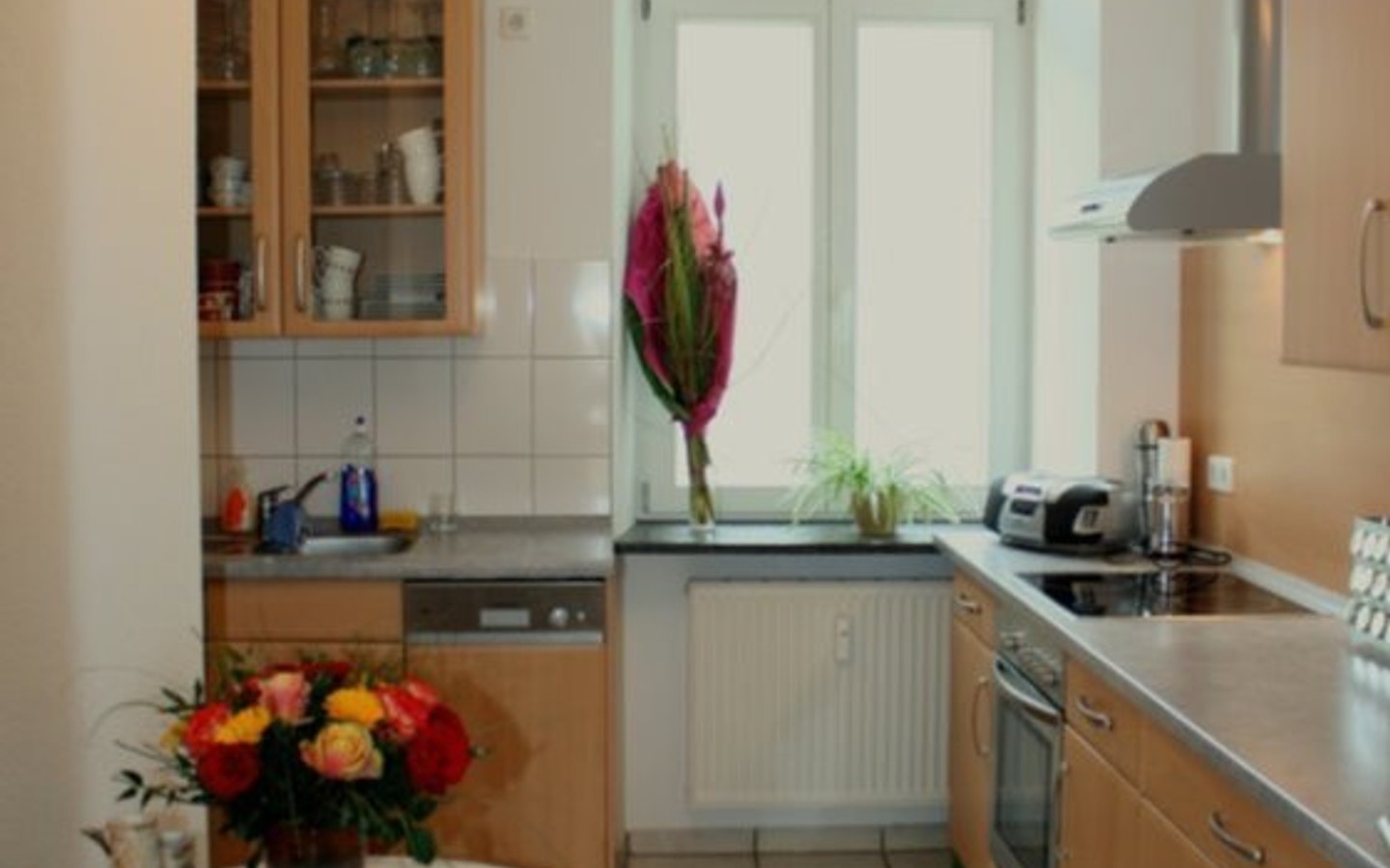 Küche - Sehr ansprechende Vierzimmerwohnung in einem Stadthaus in zentralster Lage von Heidelberg