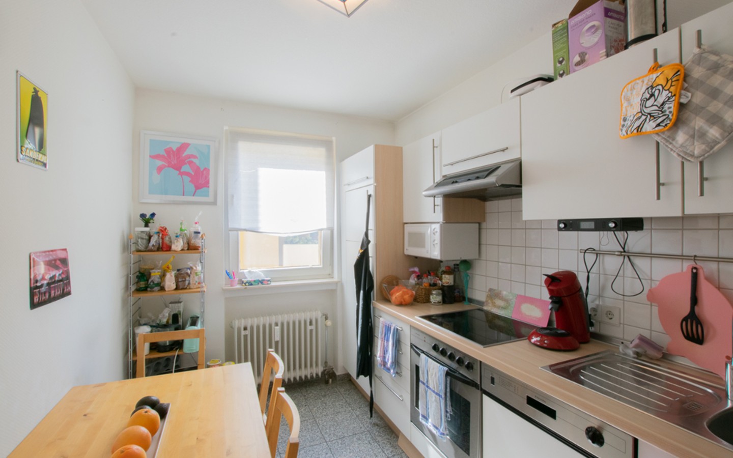 Küche - HD-Handschuhsheim: Geräumige Zweizimmerwohnung in fantastischer Aussichtslage