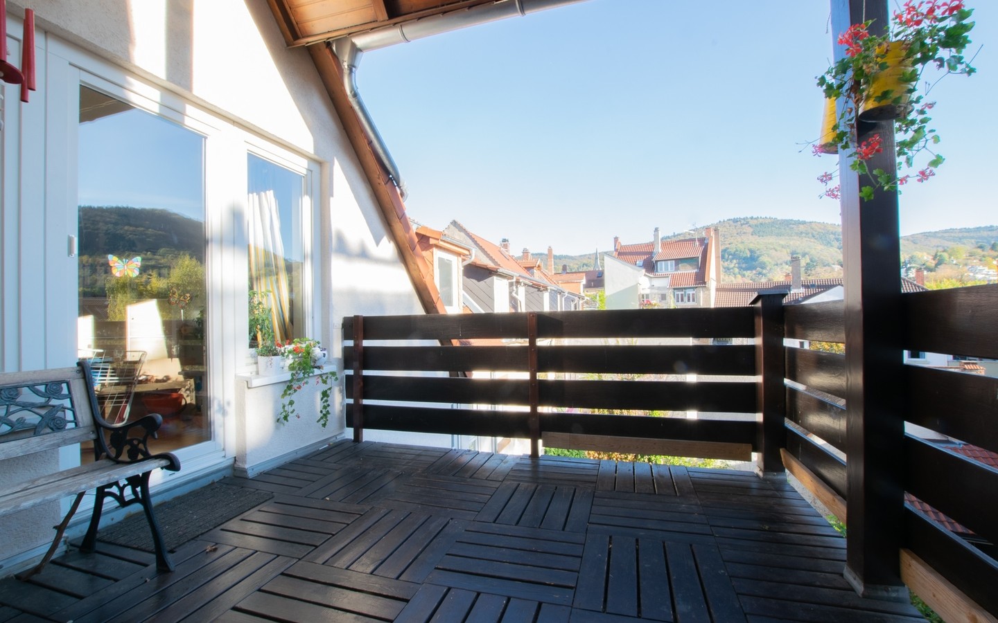 Balkon - Großzügige Maisonettewohnung in begehrter Lage von Handschuhsheim