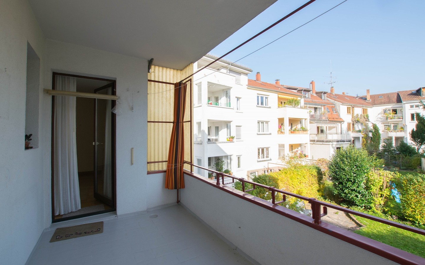 Balkon - Heidelberg-Neuenheim - Toplage Quinckestraße: Bezugsfreie 3 Zimmerwohnung mit großem Balkon