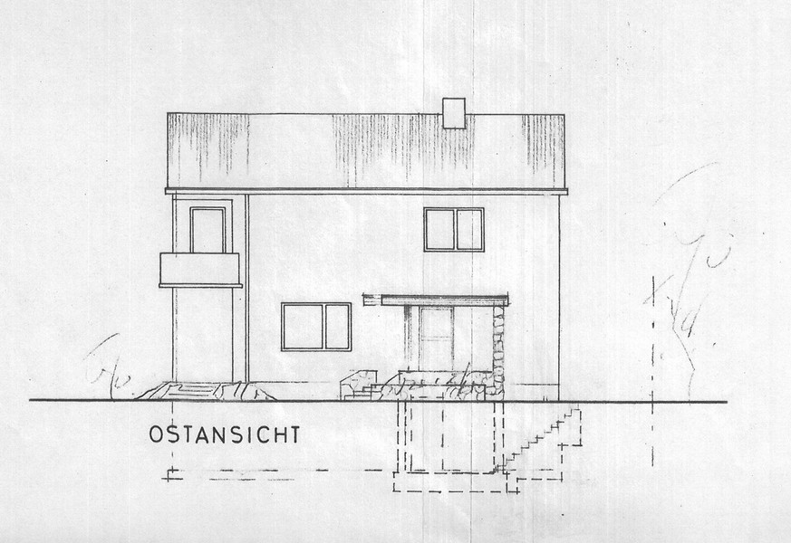 Ostansicht - HD-Neuenheim: Charmantes Anwesen mit 631 m² Grundstück nur an Kapitalanleger zu verkaufen