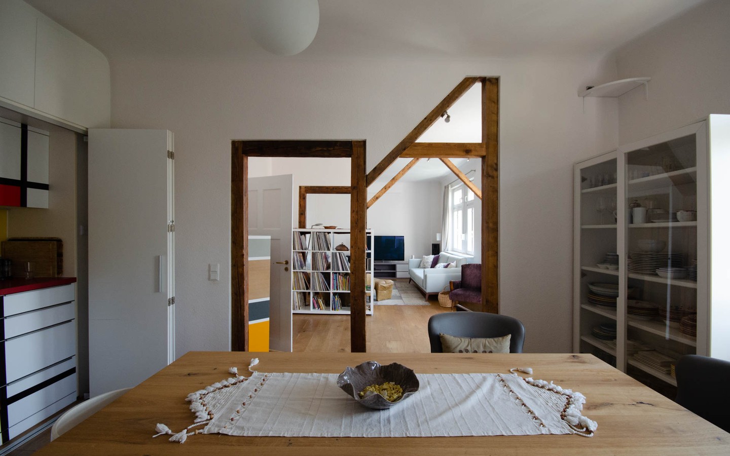 Essbereich - Traumhaft schöne Fünfzimmerwohnung in Heidelberg-Neuenheim