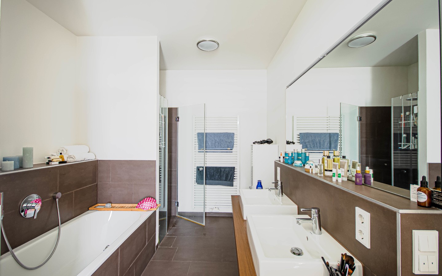 Badezimmer - Ein Hauch von Luxus:
Imposante Penthouse Wohnung mit vielen Extras