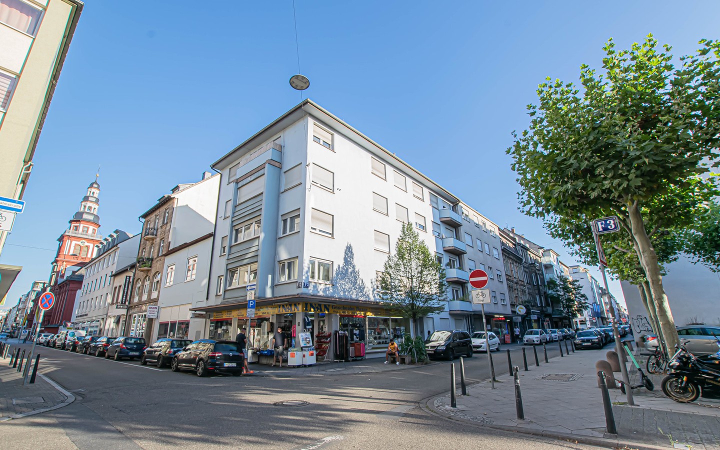 Außenansicht - Wohn- und Geschäftshaus mit Entwicklungspotential in Mannheim Innenstadtlage (F2, 9 und 9A)