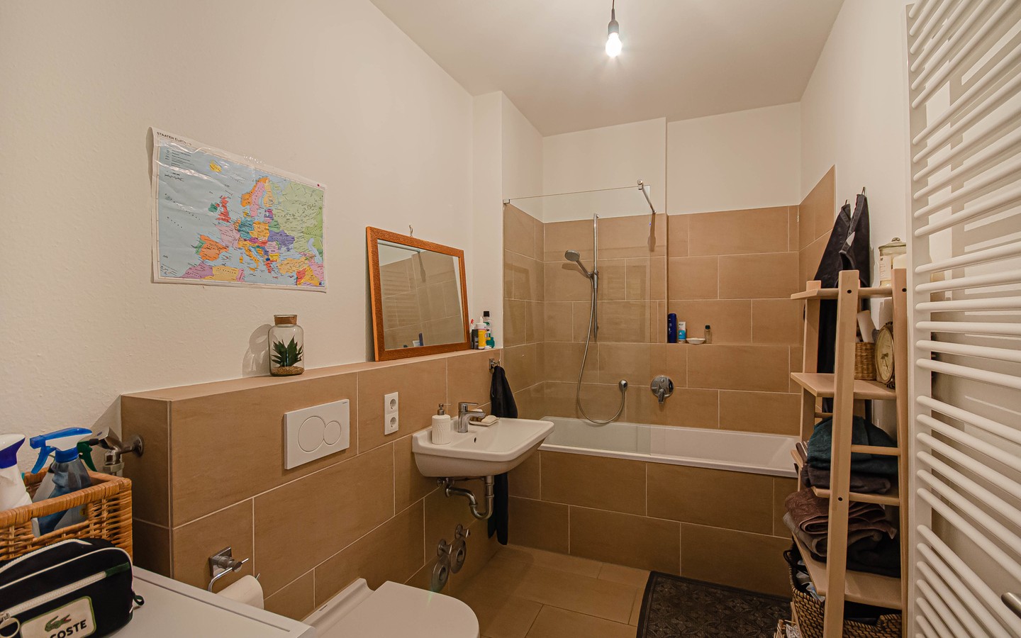 Badezimmer - Moderne Zweizimmerwohnung mit Loggia im KurfürstenCarrè