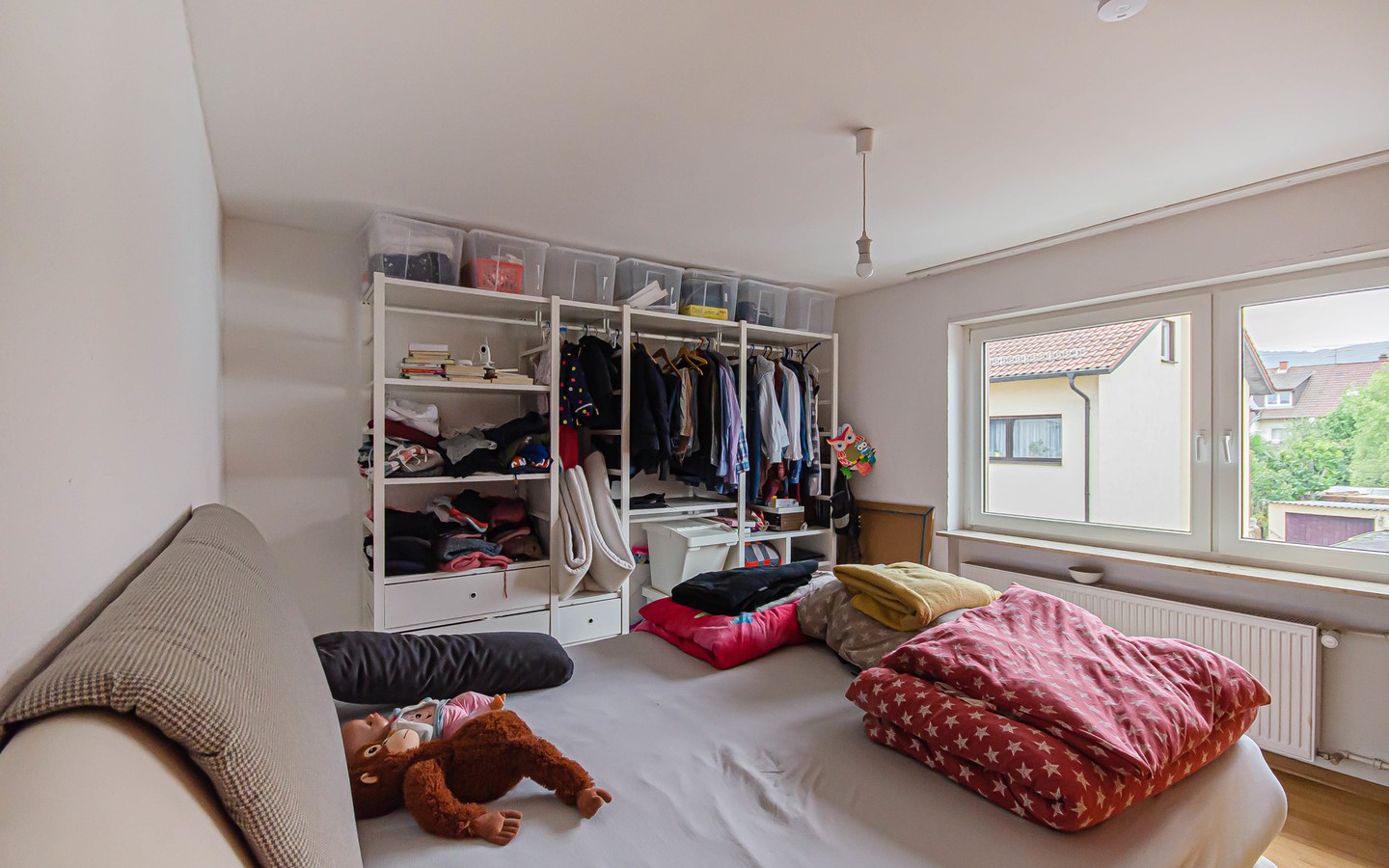Schlafzimmer - Charmante Vierzimmerwohnung mit Balkon - ein perfektes Zuhause für eine kleine Familie oder Paar