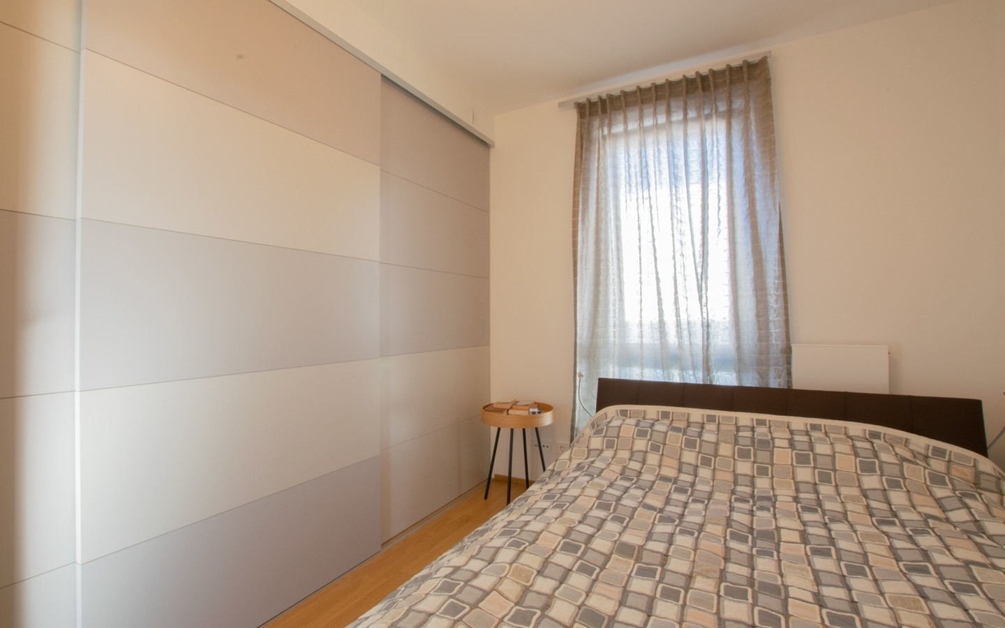 Schlafzimmer - Mit phänomenalem Panorama-Blick: Attraktive Penthouse-Wohnung an der Bahnstadt-Promenade