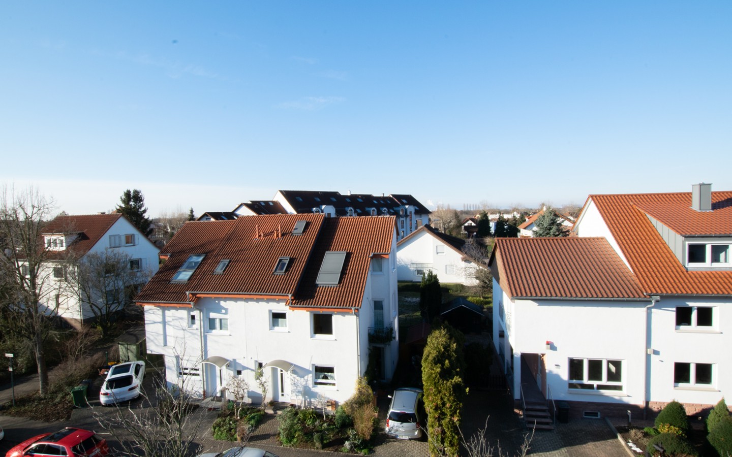 Aussicht  - Provisionsfrei: Lichtdurchflutete Maisonettewohnung in bevorzugter Lage von Dossenheim