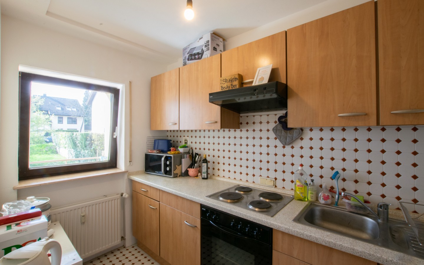Küche - HD-Handschuhsheim: Großzügige Einzimmerwohnung mit Loggia in begehrter Wohnlage!