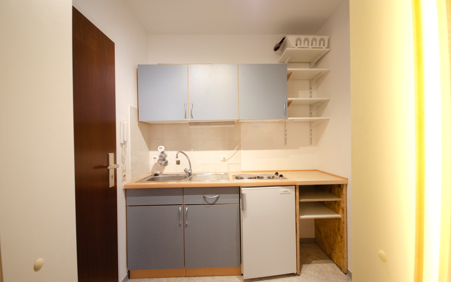 Küche - HD-Handschuhsheim: tolle 1-Zimmer-Wohnung mit Balkon und Tiefgaragenstellplatz