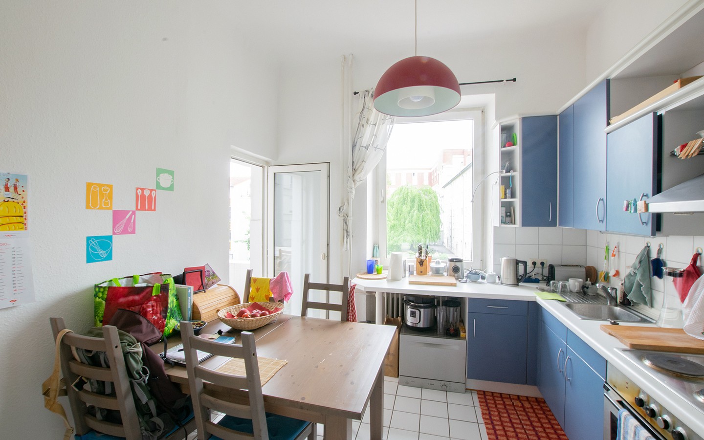 Küche - HD-Weststadt: Charmante Altbauwohnung mit Garage und 2 Balkonen in zentraler City-Lage!