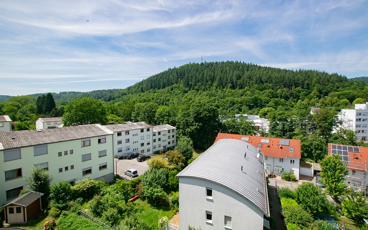 Ausblick - Provisionsfrei: 3-Zimmer-Wohnung in herrlicher Aussichtslage von Neckargemünd!