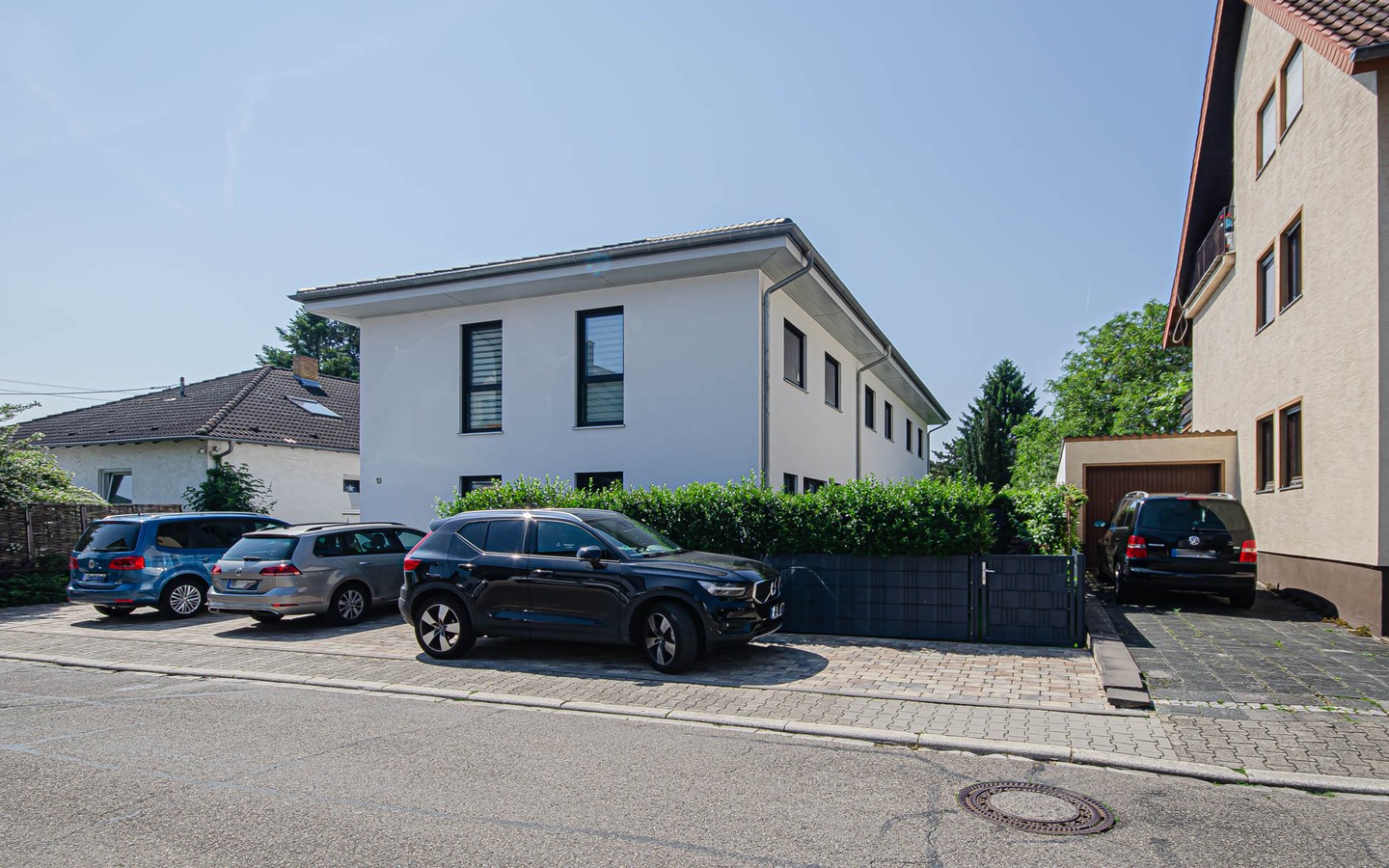 Hausansicht  - Modernes Reihenmittelhaus in Eppelheim