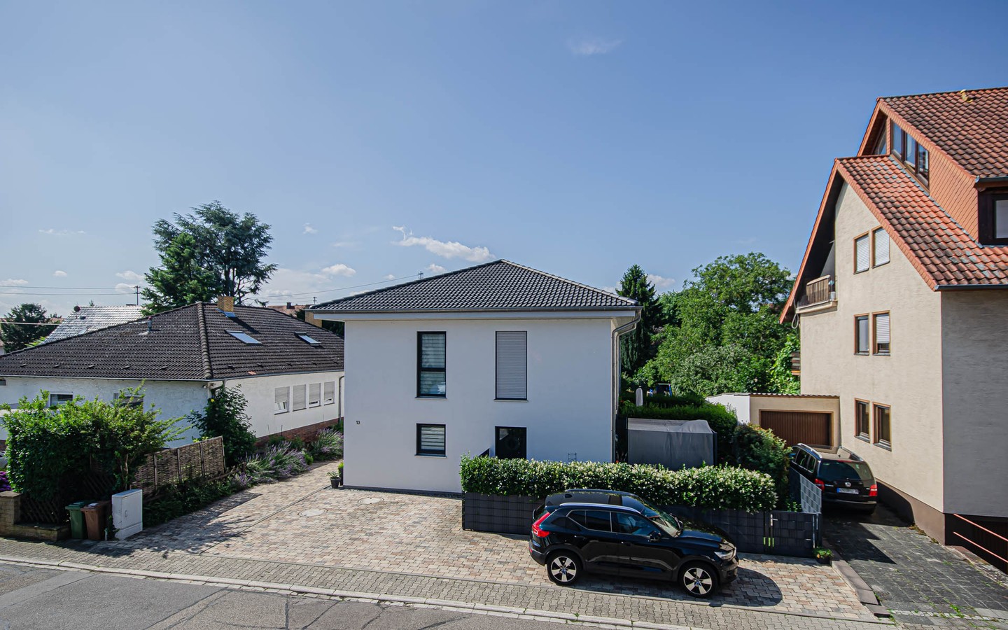 Hausansicht - Modernes Reihenmittelhaus in Eppelheim