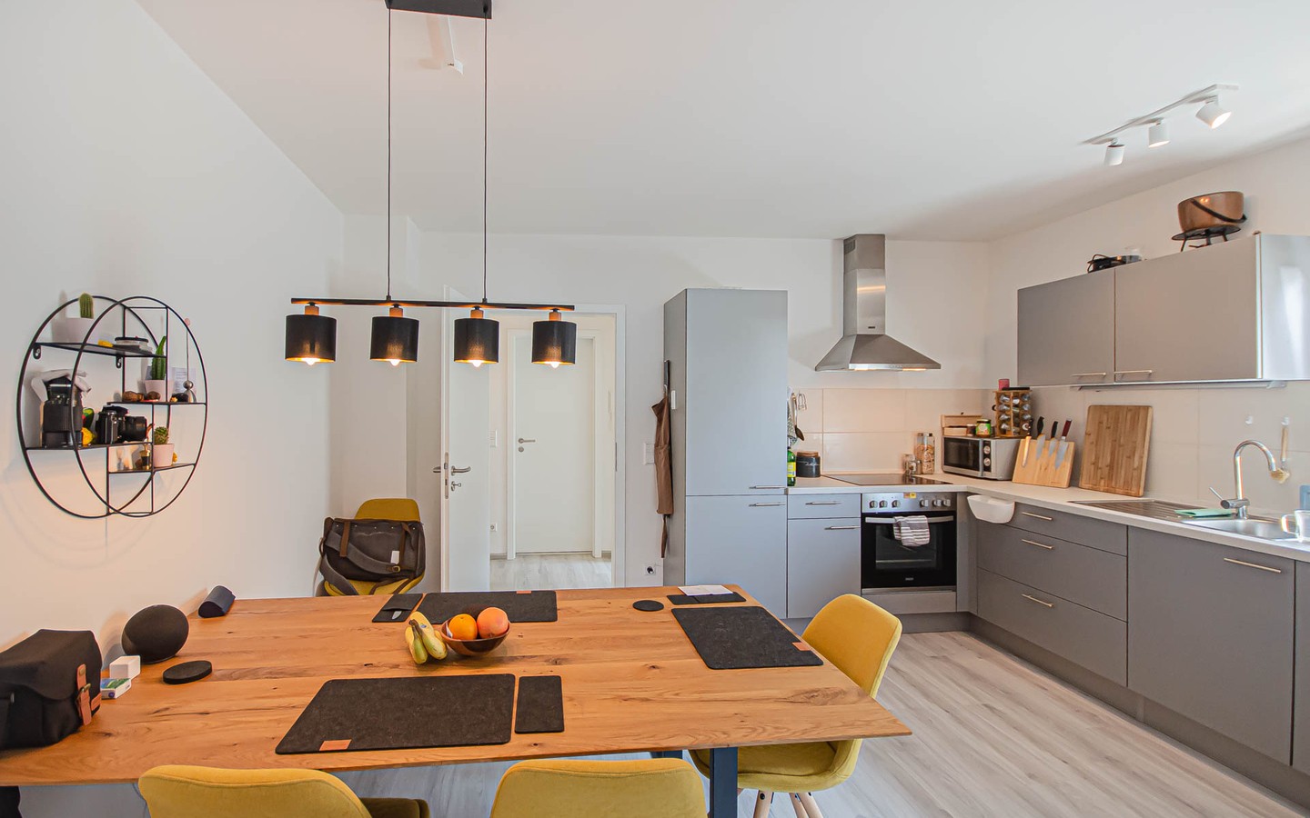 Küche - Moderne Dreizimmerwohnung mit Balkon in Eppelheim