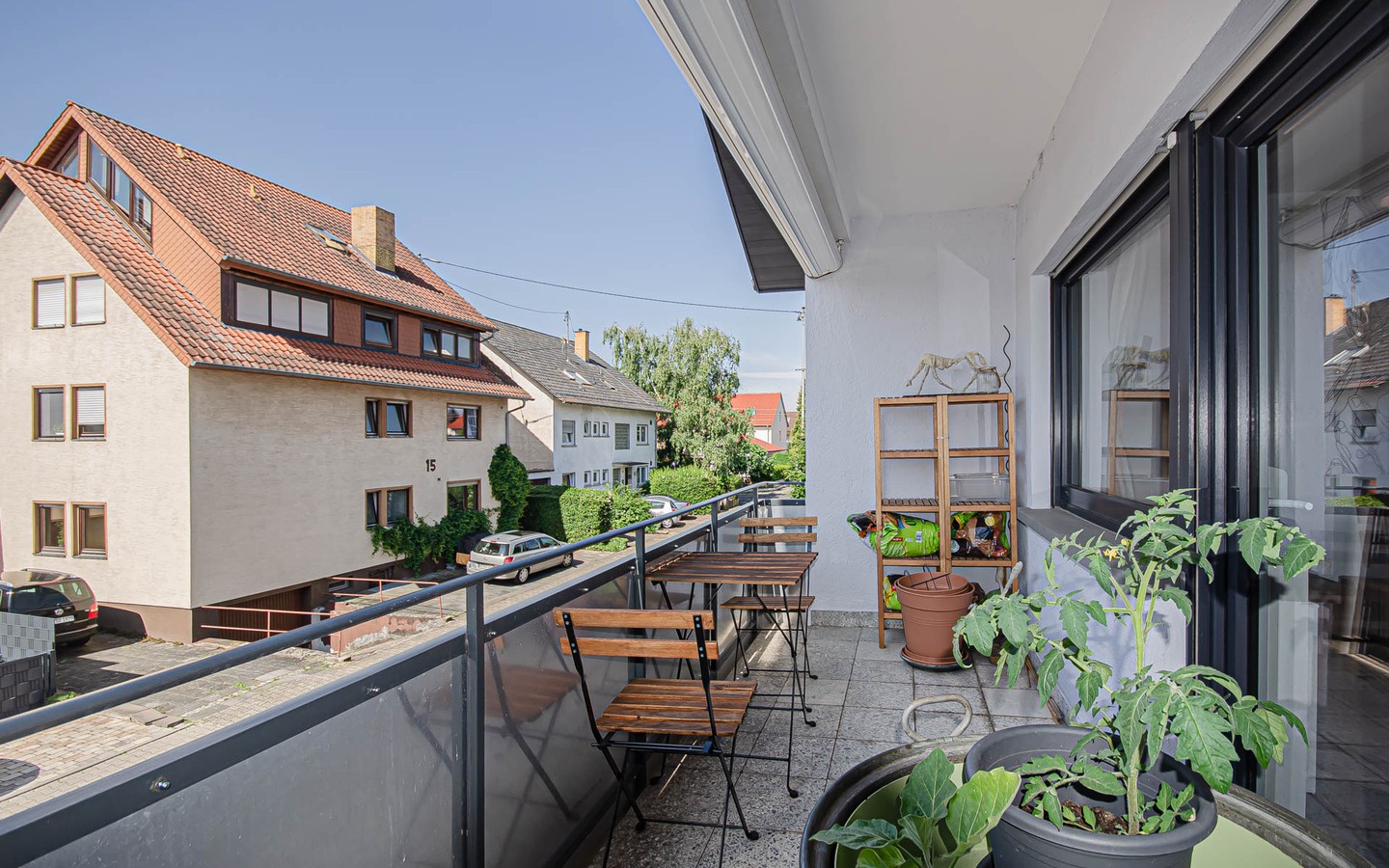 Balkon - Moderne Dreizimmerwohnung mit Balkon in Eppelheim