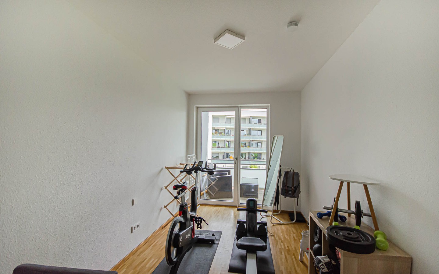 Fitness-Raum - Heidelberg-Bahnstadt: Moderne Dreizimmerwohnung mit Balkon