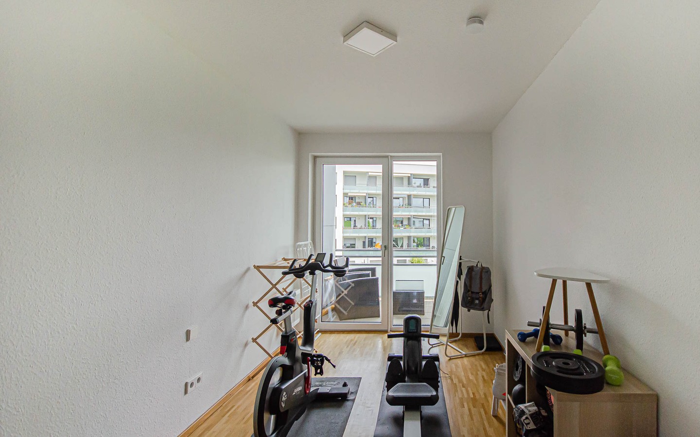 Fitness-Raum - Heidelberg-Bahnstadt: Moderne Dreizimmerwohnung mit Balkon