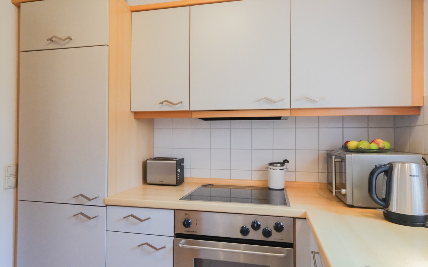 Küche - HD-Rohrbach: schön geschnittene 2-Zimmer-Wohnung mit Balkon, Keller und TG-Stellplatz