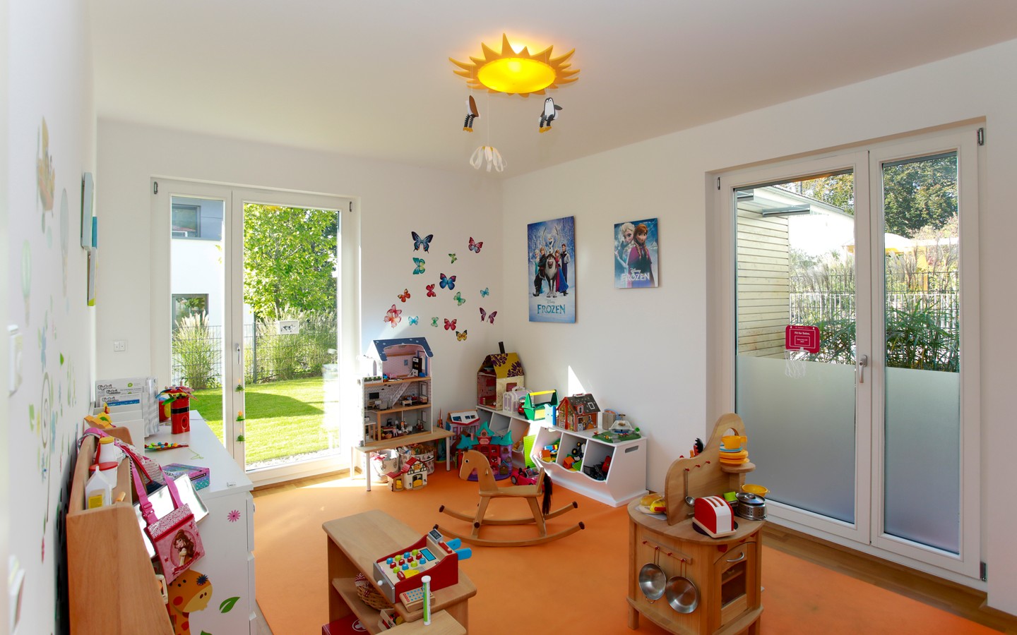 Kinderzimmer - Neubaustandard: Traumhafte 5-Zimmer-Wohnung samt Garten und Sauna in der Heidelberger Weststadt