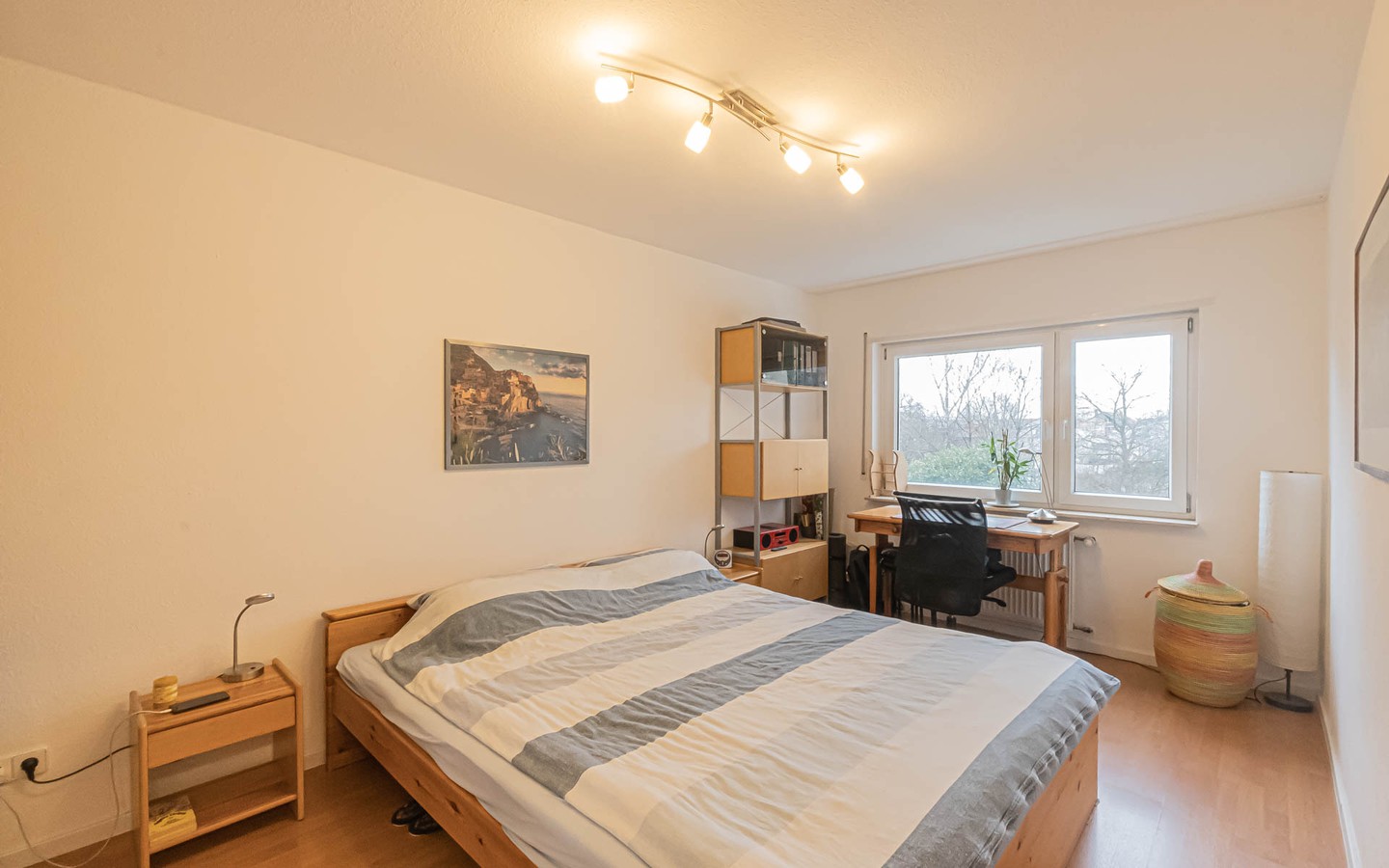 Schlafzimmer - Willkommen in Handschuhsheim: Tolle Zweizimmerwohnung mit Süd-Balkon