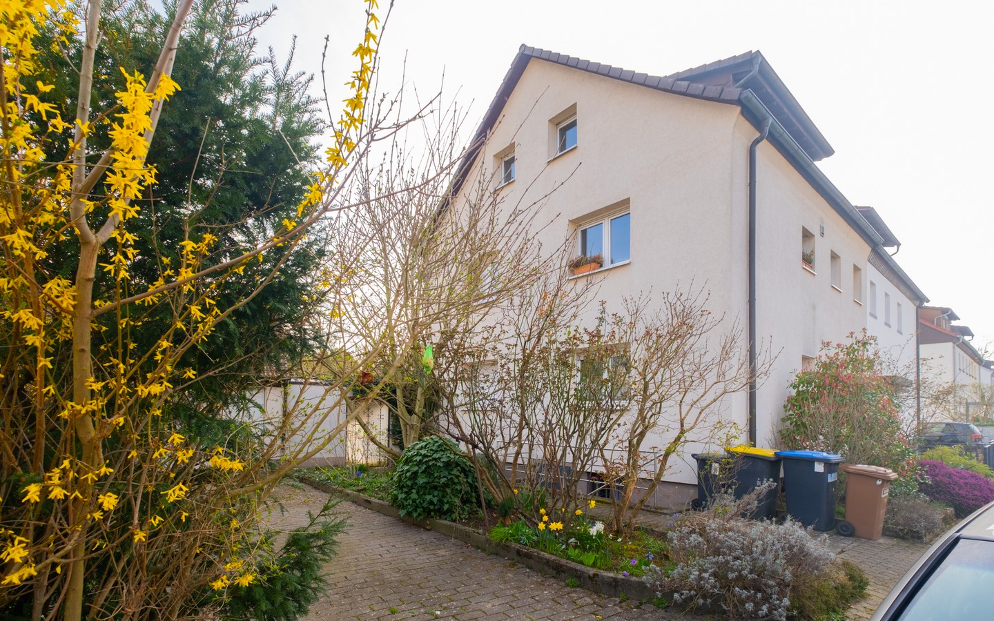 Frontansicht - Provisionsfrei: vermietete Doppelhaushälfte mit sonnigem Garten in HD-Pfaffengrund