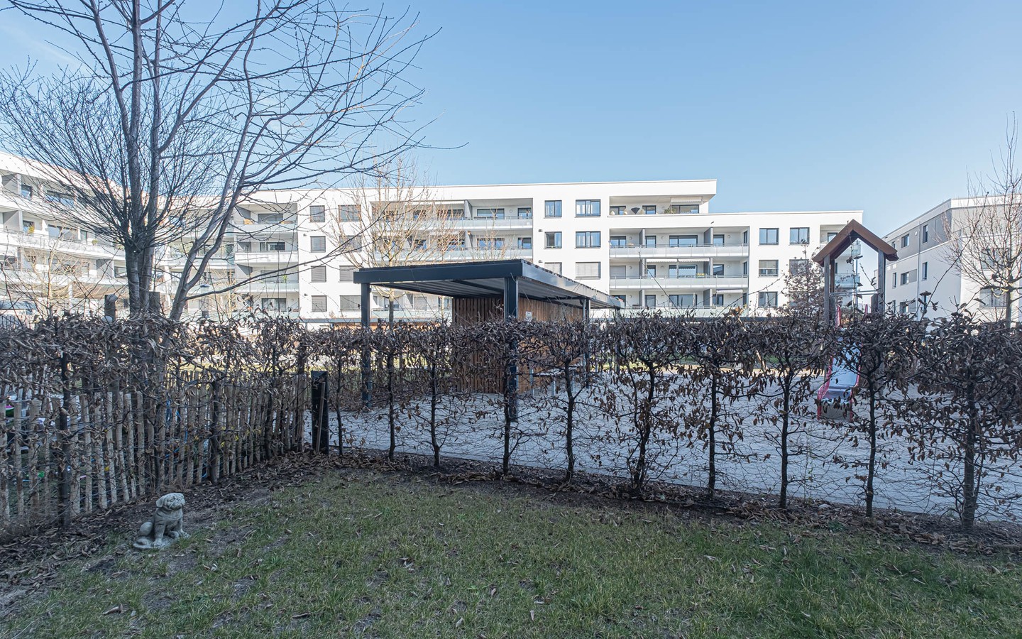 Aussicht - Bahnstadt: Moderne Dreizimmerwohung mit Garten und Terrasse