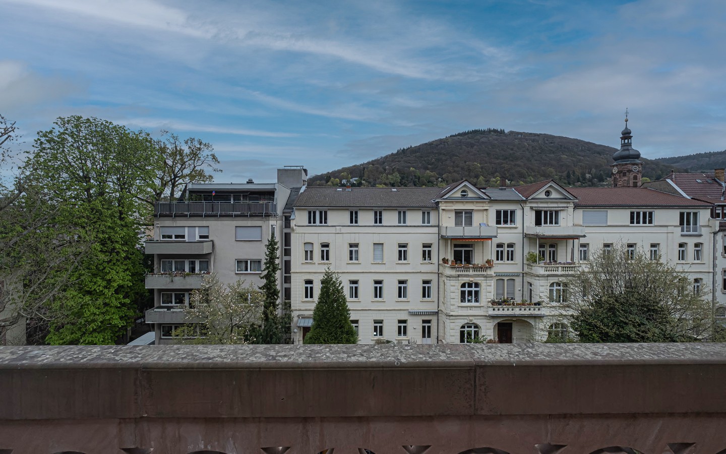 Ausblick vom Balkon - Großartige 3 Zimmerdachgeschosswohnung in begehrter Altstadtlage