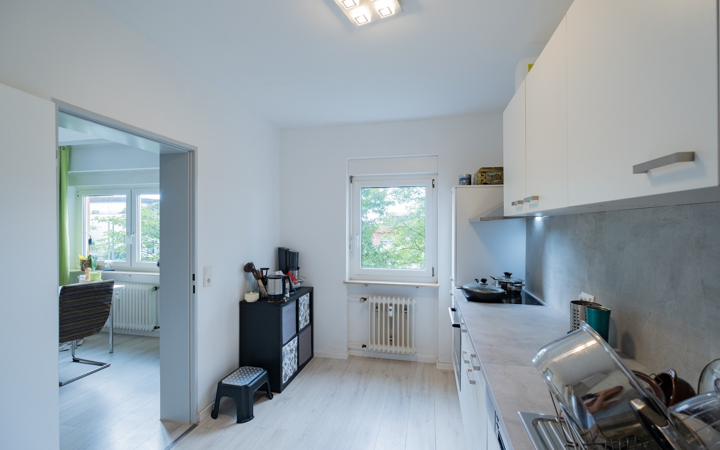 Küche - Leimen-St.Ilgen: helle 3-Zimmer-Wohnung mit Loggia, Keller und überdachtem PKW-Stellplatz