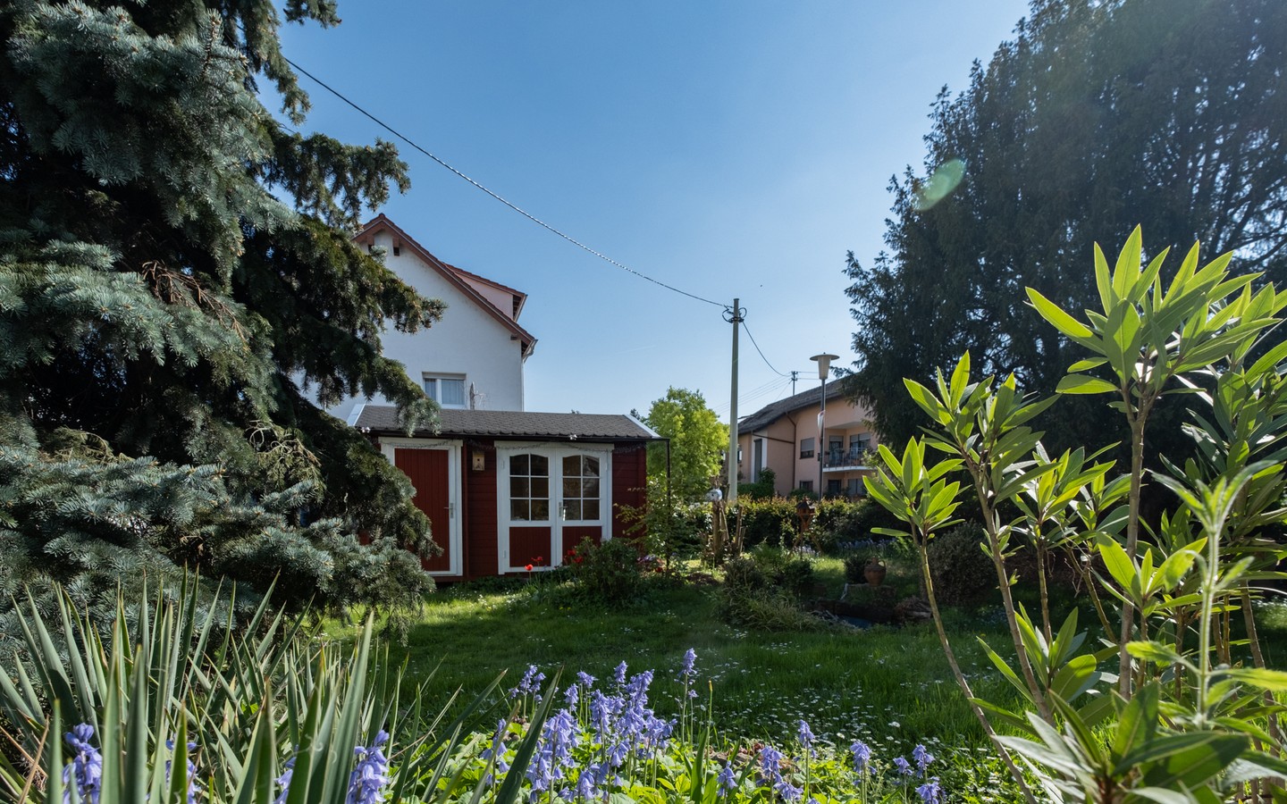 Gartenbereich - Freistehendes 2-Familienhaus mit großem Gartengrundstück und viel Platz in Eppelheim (Erbpacht)