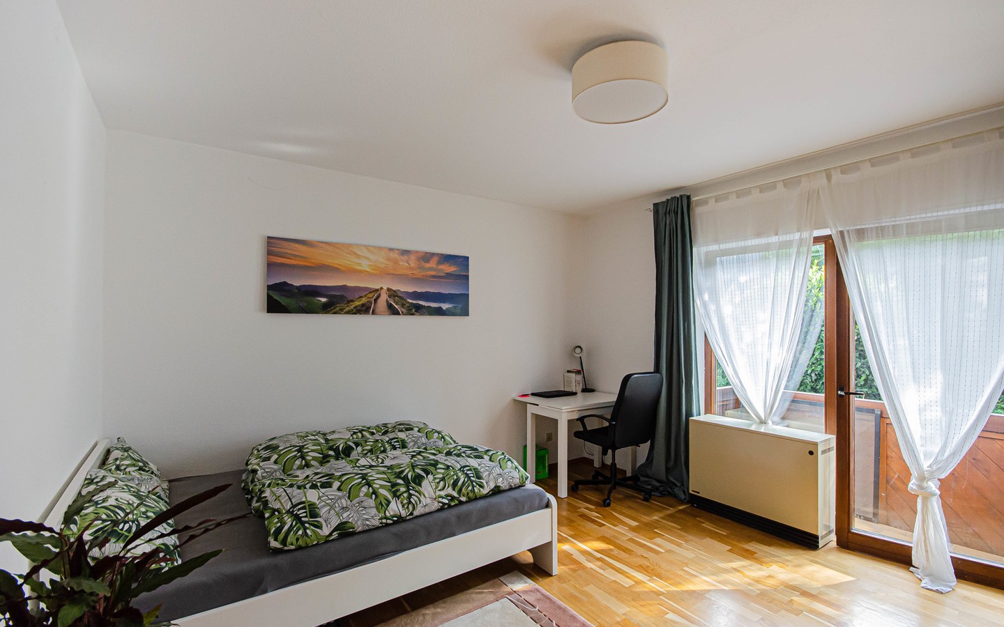 Schlafzimmer - Dossenheim: Gemütliche Zweizimmerwohnung in ruhiger Hanglage