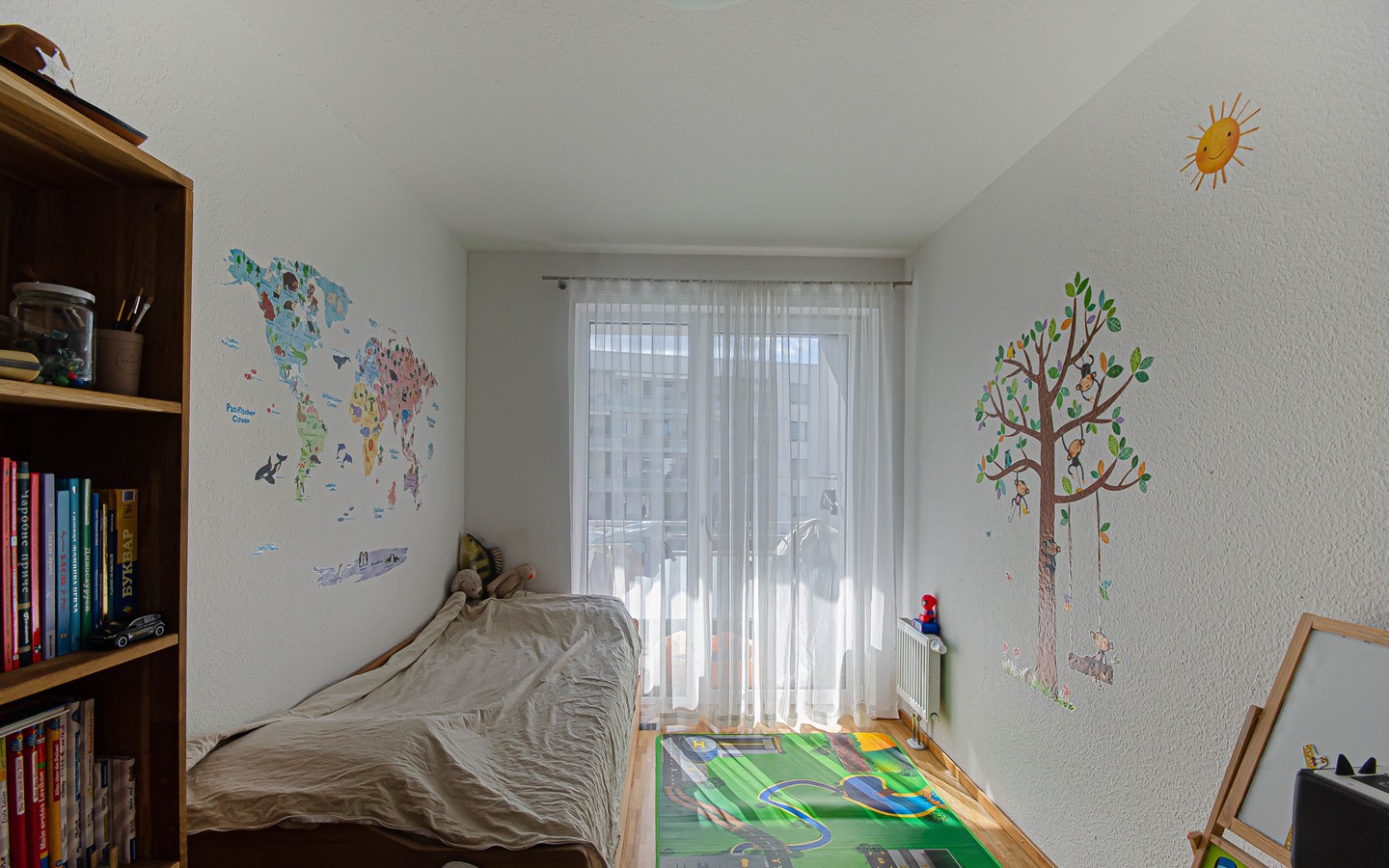 Kinderzimmer - Urban Green – Wohnen in der Bahnstadt - Fantastische Dreizimmerwohnung mit Loggia
