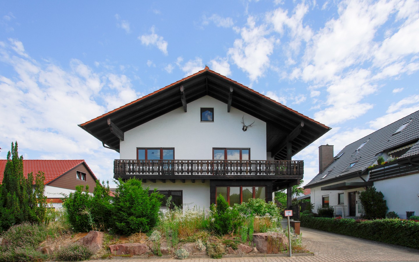 Hausansicht - Ein Zuhause zum Gestalten: freistehendes Einfamilienhaus in begehrter Wohnlage von Walldorf