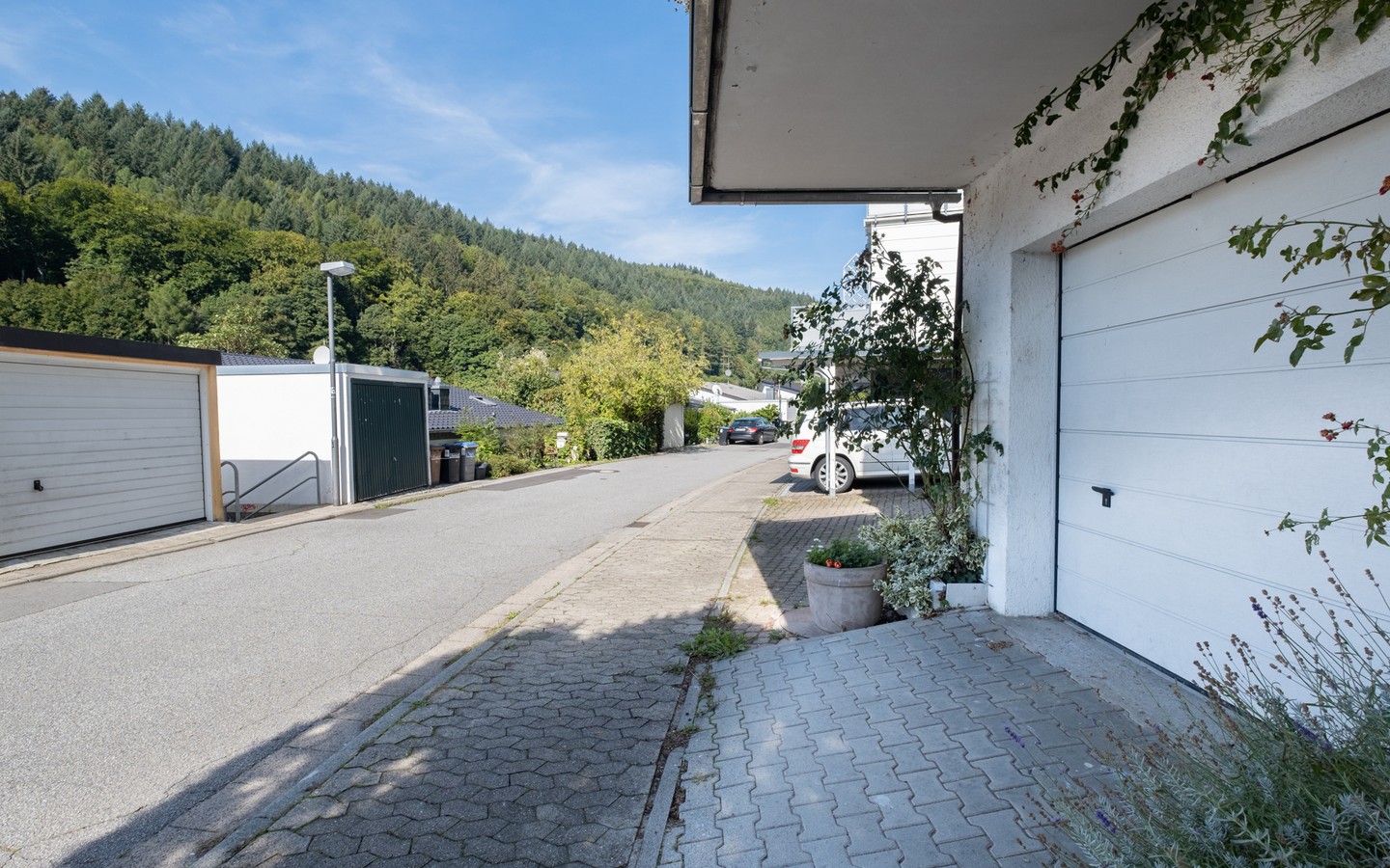 Hauszugang mit Garage - Traumhafte Aussichten & umgeben von der Natur: Reihenendhaus zum Selbstbezug in HD-Ziegelhausen