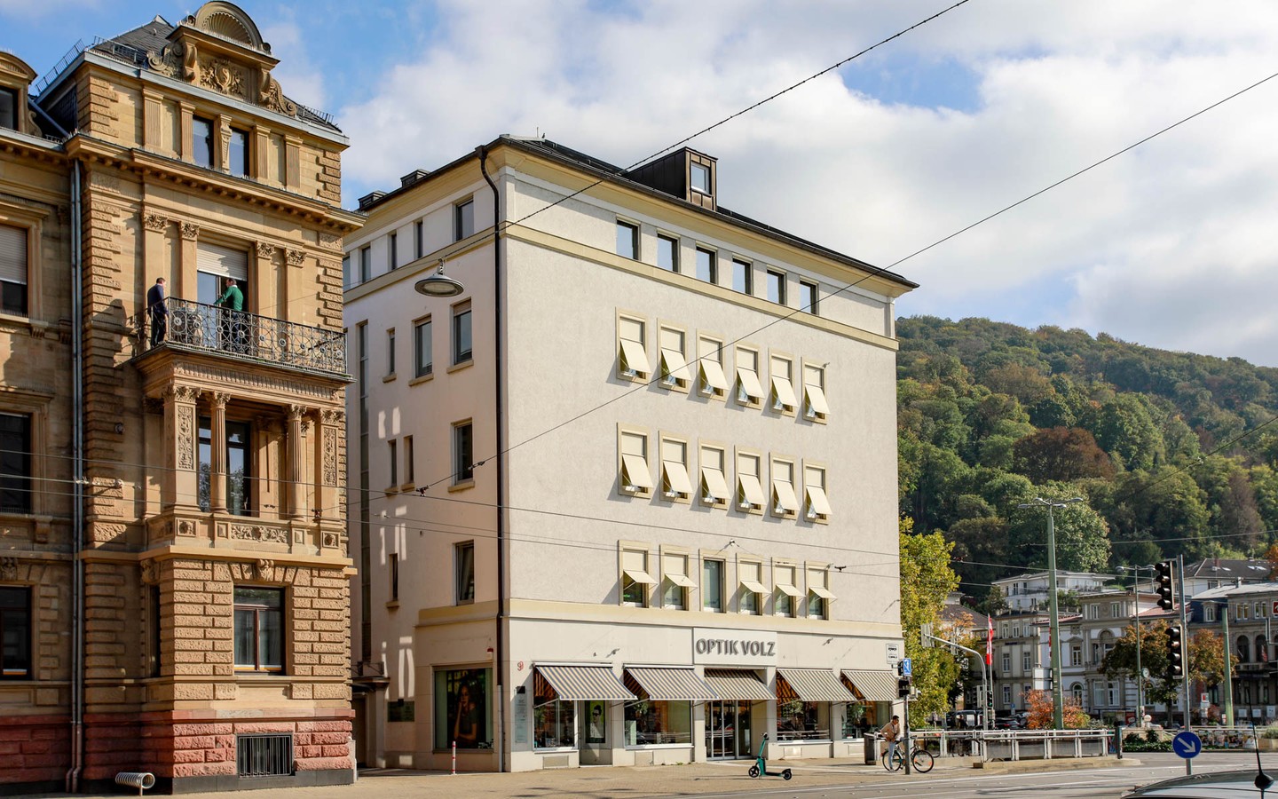 Hausansicht - Absolute Rarität: Das „Hansa-Haus“ in Heidelberg steht zum Verkauf
