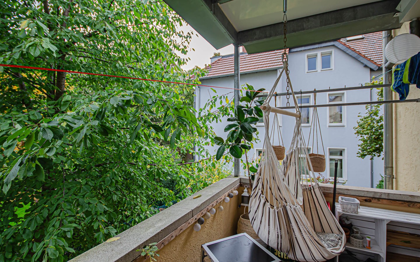Balkon 1 - Ein charmantes Zuhause mit Balkon in der Südstadt