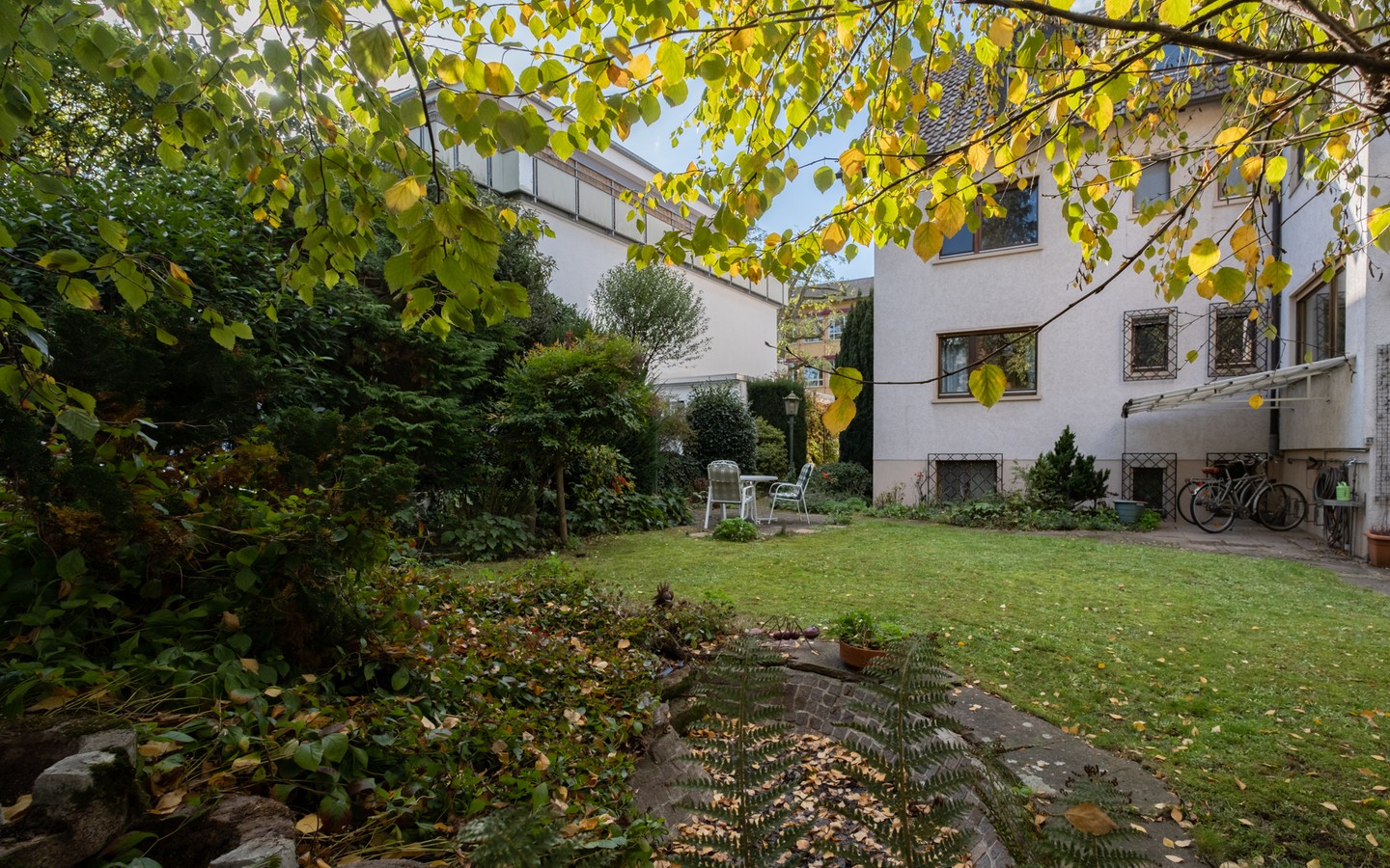 Garten - Wohnhaus mit grünem Paradies für die große Familie oder als Mehrgenerationenhaus in HD-Neuenheim