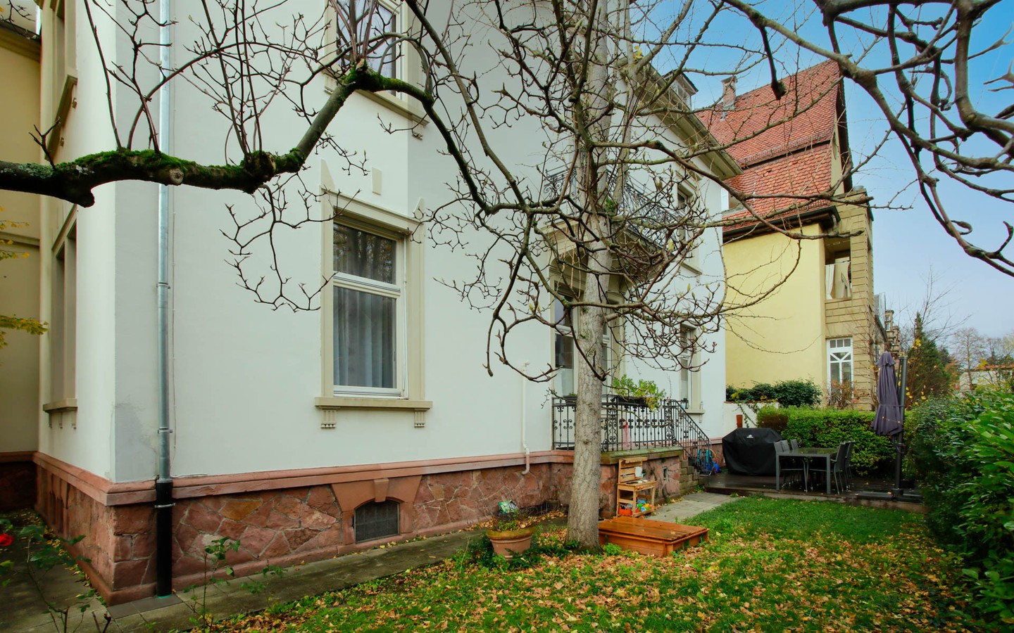 Garten  - Vermächtnis eines großen Bauherrn: Villa Klose, Herzstück des Englischen Viertels in Neuenheim