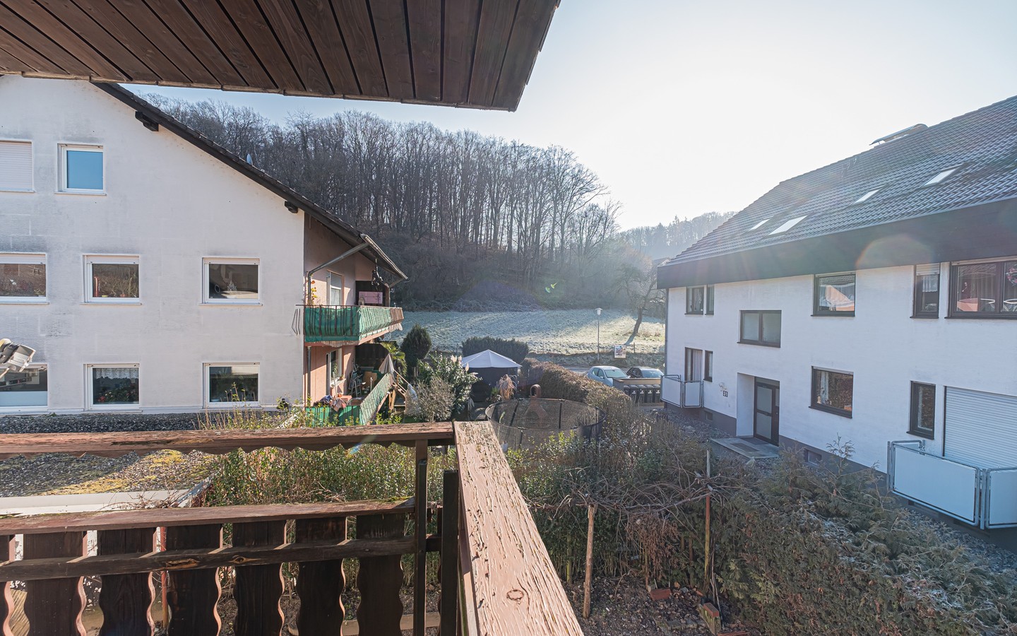 Balkonausblick - Frei stehendes Einfamilienhaus in ruhiger Lage von Mörlenbach
