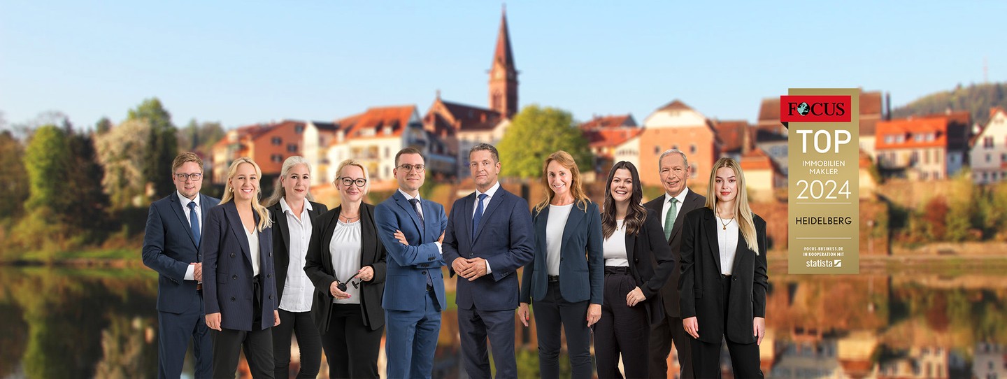 Das Team von Krebs Immobilien - Ihr Immobilienmakler in Neckargemünd