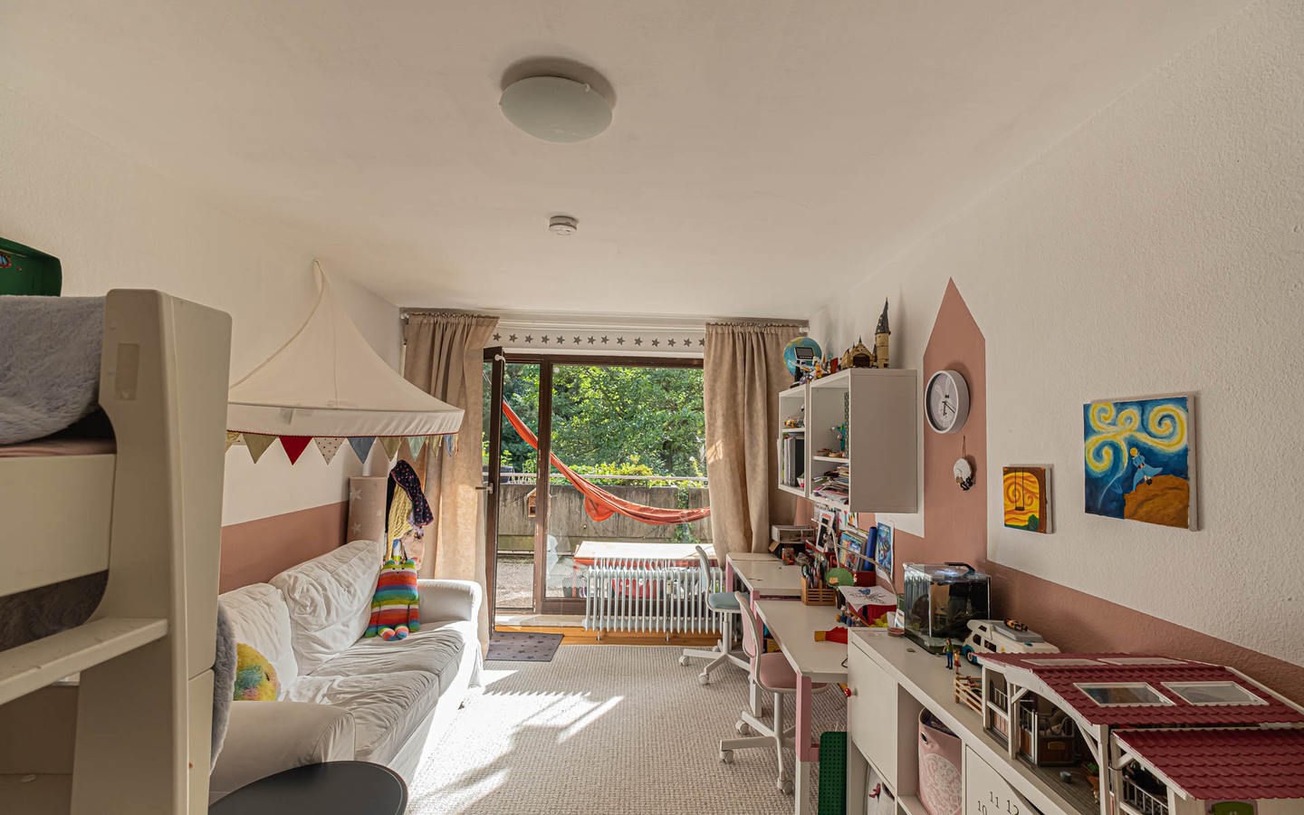 Kinderzimmer - Geräumige 3-Zimmerwohnung mit direktem Gartenzugang in guter Lage von Ziegelhausen